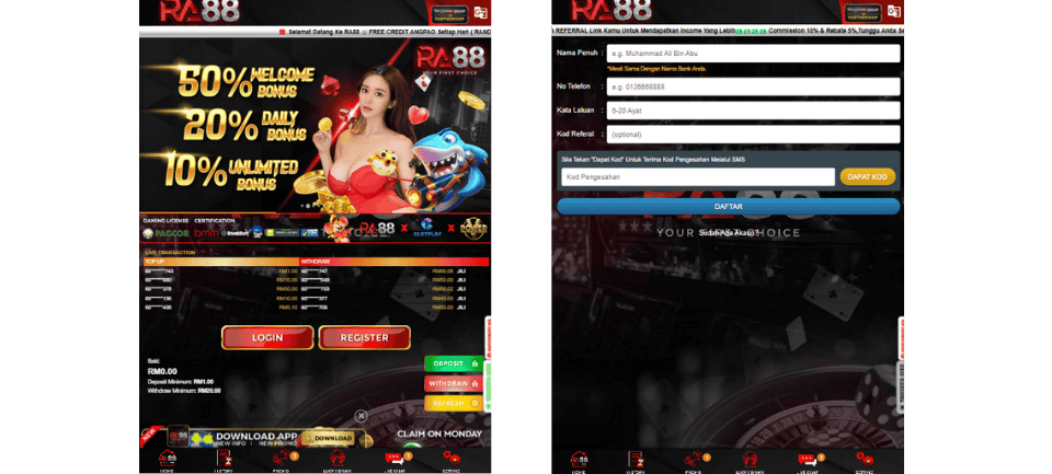 Ra88 Register